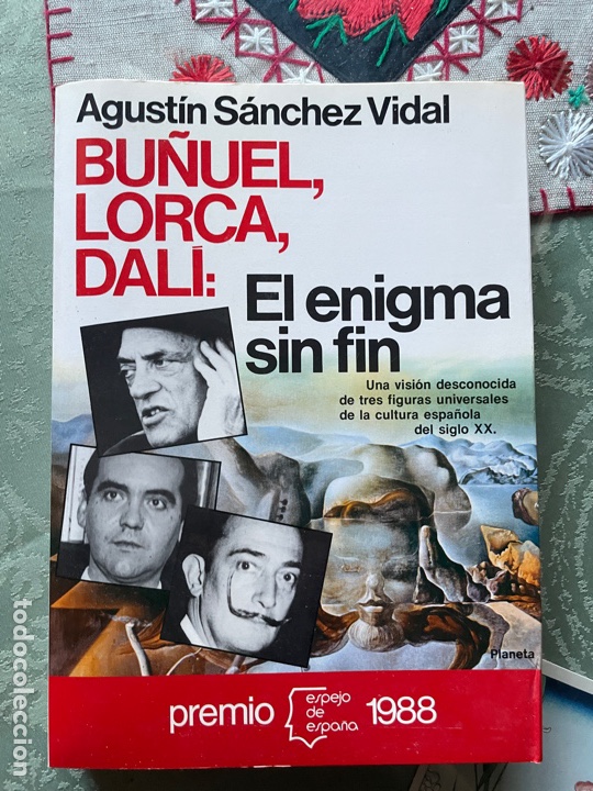 Libros de segunda mano: Bu&ntilde;uel, Lorca, Dal&iacute;, El enigma sin f&iacute;n (Agust&iacute;n S&aacute;nchez Vidal) - Foto 1
