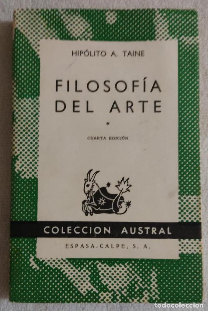 Libros de segunda mano: FILOSOF&Iacute;A DEL ARTE. - Foto 1