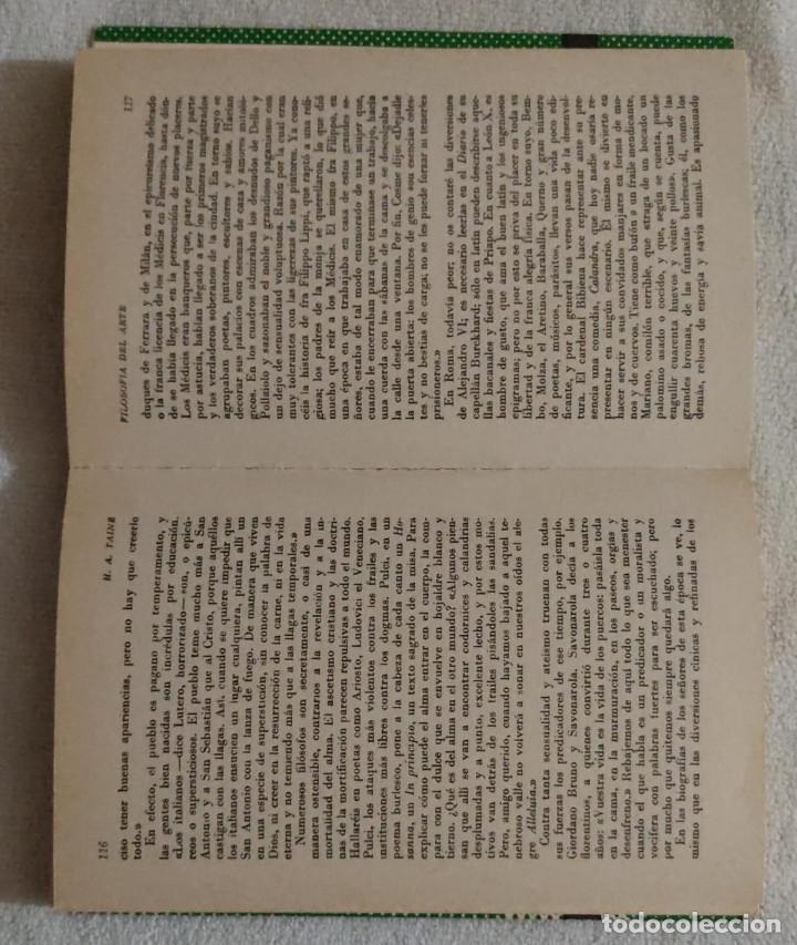 Libros de segunda mano: FILOSOF&Iacute;A DEL ARTE. - Foto 4