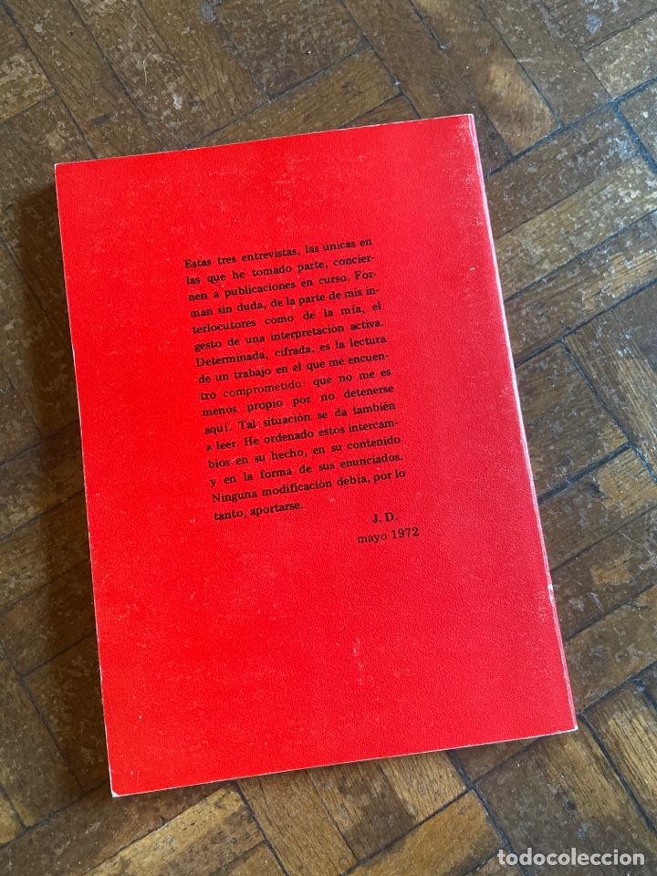Libros de segunda mano: Posiciones - Jacques Derrida - Pre Textos (1977) - Foto 5