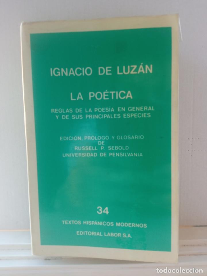 Libros de segunda mano: LA PO&Eacute;TICA, Ignacio de Luz&aacute;n (Textos Hisp&aacute;nicos Modernos) - Foto 1