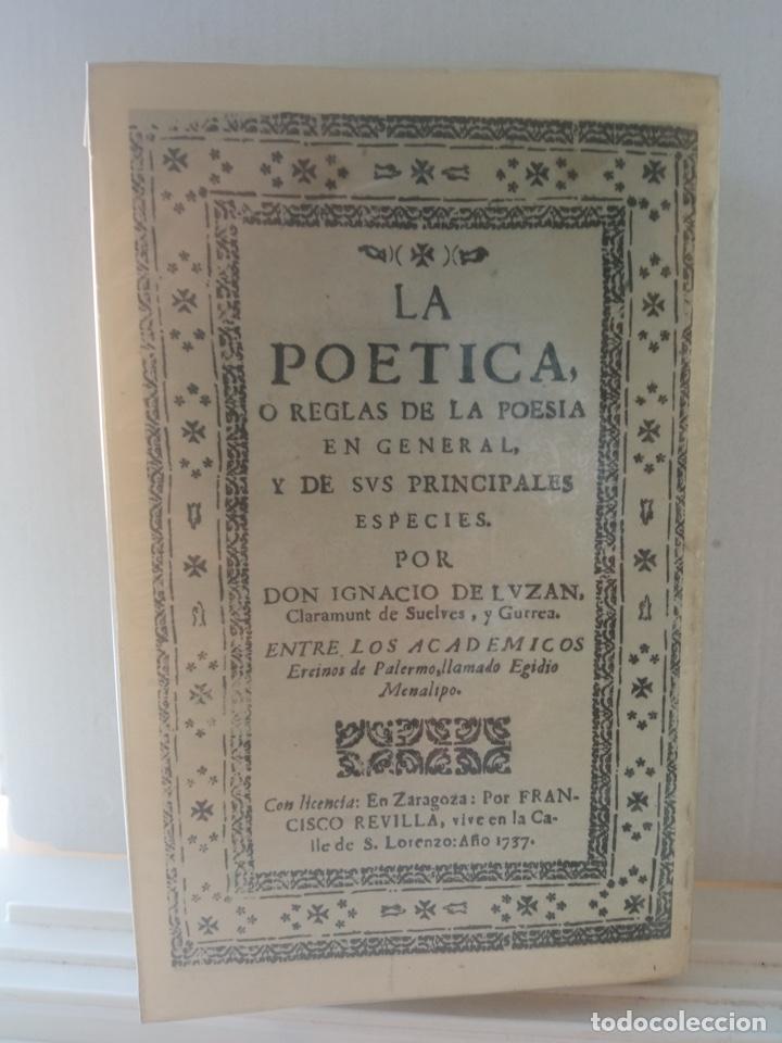 Libros de segunda mano: LA PO&Eacute;TICA, Ignacio de Luz&aacute;n (Textos Hisp&aacute;nicos Modernos) - Foto 2