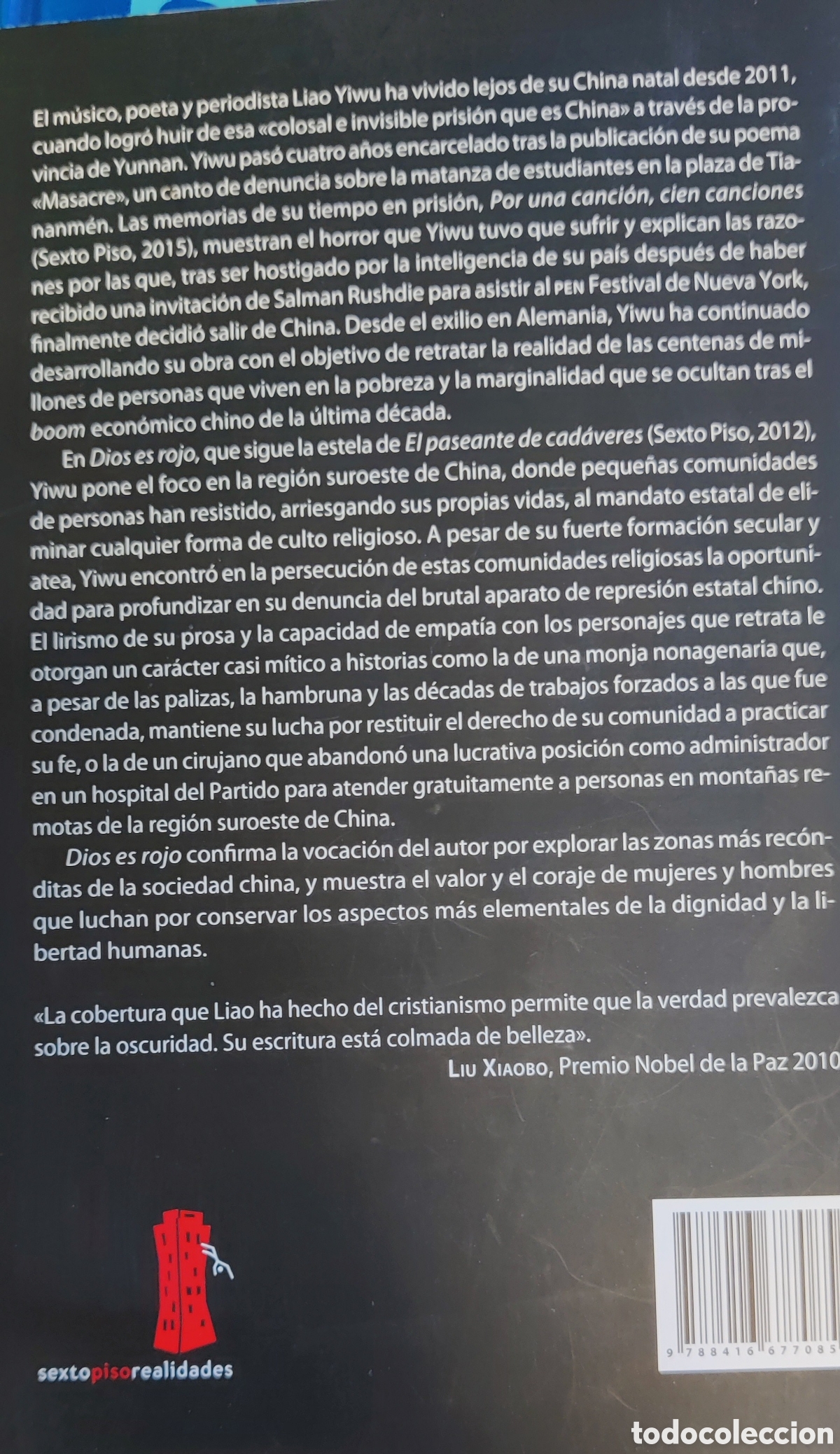 Libros de segunda mano: Dios es Rojo. Liao Yiwu. - Foto 3