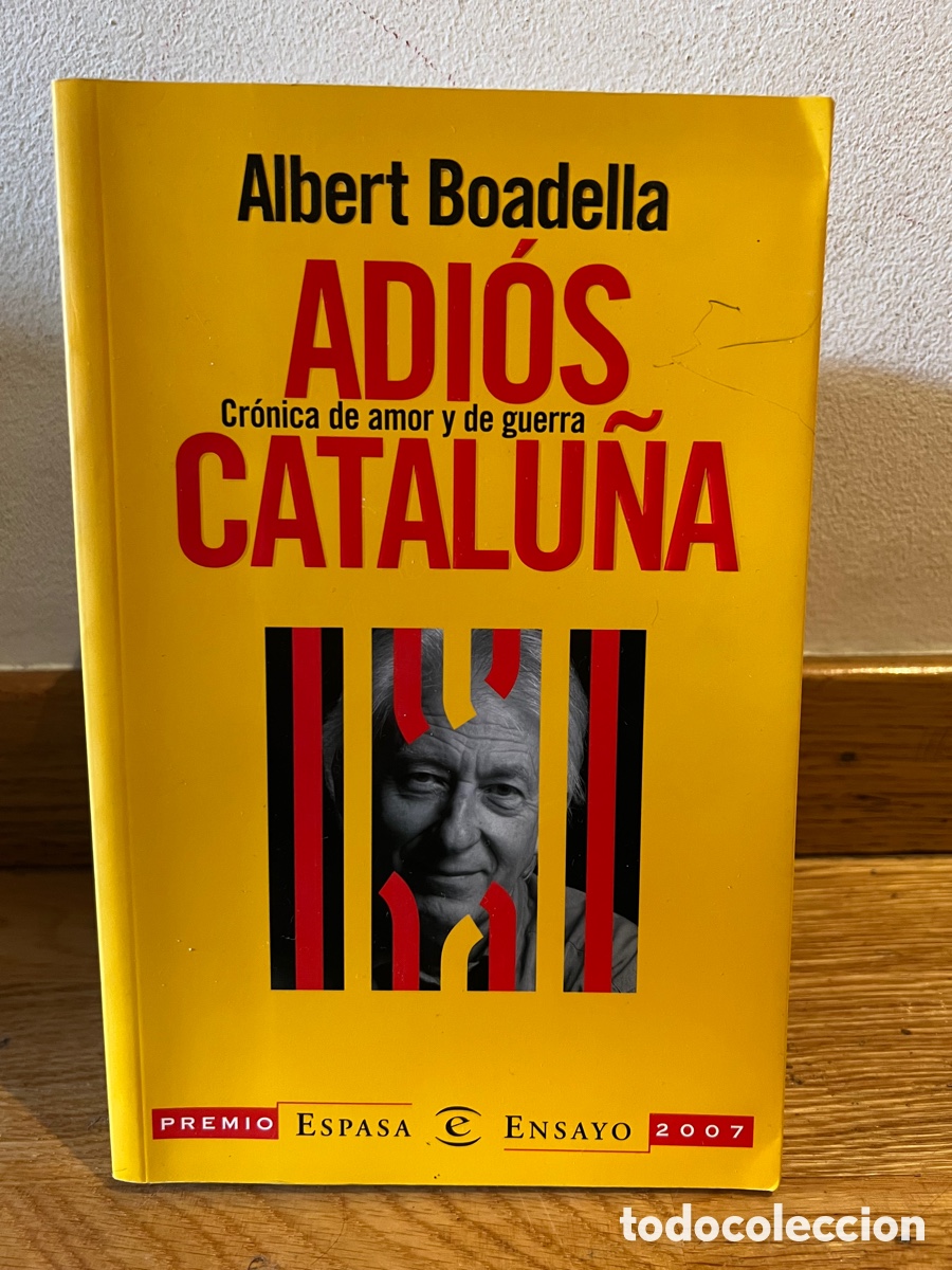 Libros de segunda mano: Adi&oacute;s Catalu&ntilde;a Albert Boadella - Foto 1