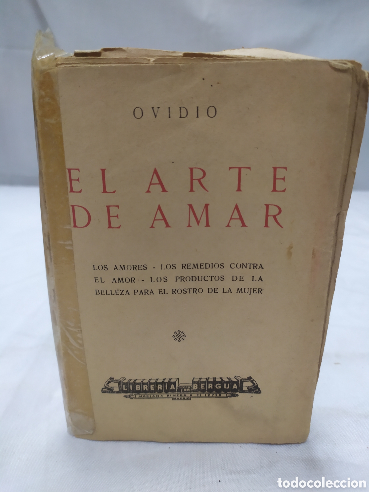 Libros de segunda mano: El arte de amar, Ovidio. - Foto 1