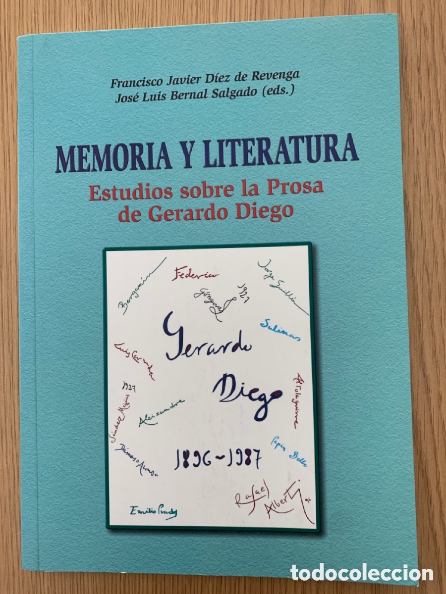 Libros de segunda mano: Memoria y literatura: la prosa de Gerardo Diego - Foto 1