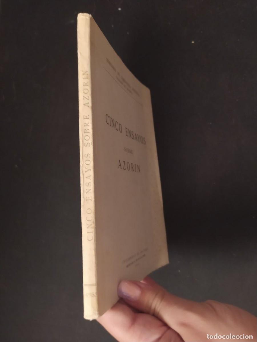 Libros de segunda mano: CINCO ENSAYOS SOBRE AZORIN. UNIVERSIDAD DE GRANADA. 1955. - Foto 4