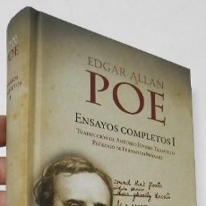 Libros de segunda mano: ENSAYOS COMPLETOS I - EDGAR ALLAN POE. Lote 365881121
