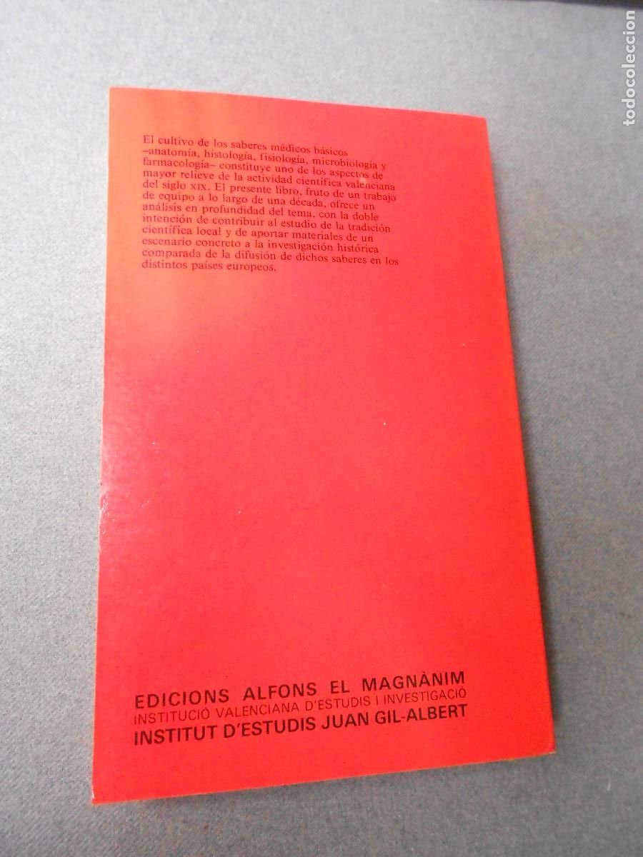Libros de segunda mano: LAS CIENCIAS MEDICAS BASICAS EN LA VALENCIA DEL SIGLO XIX - Foto 3