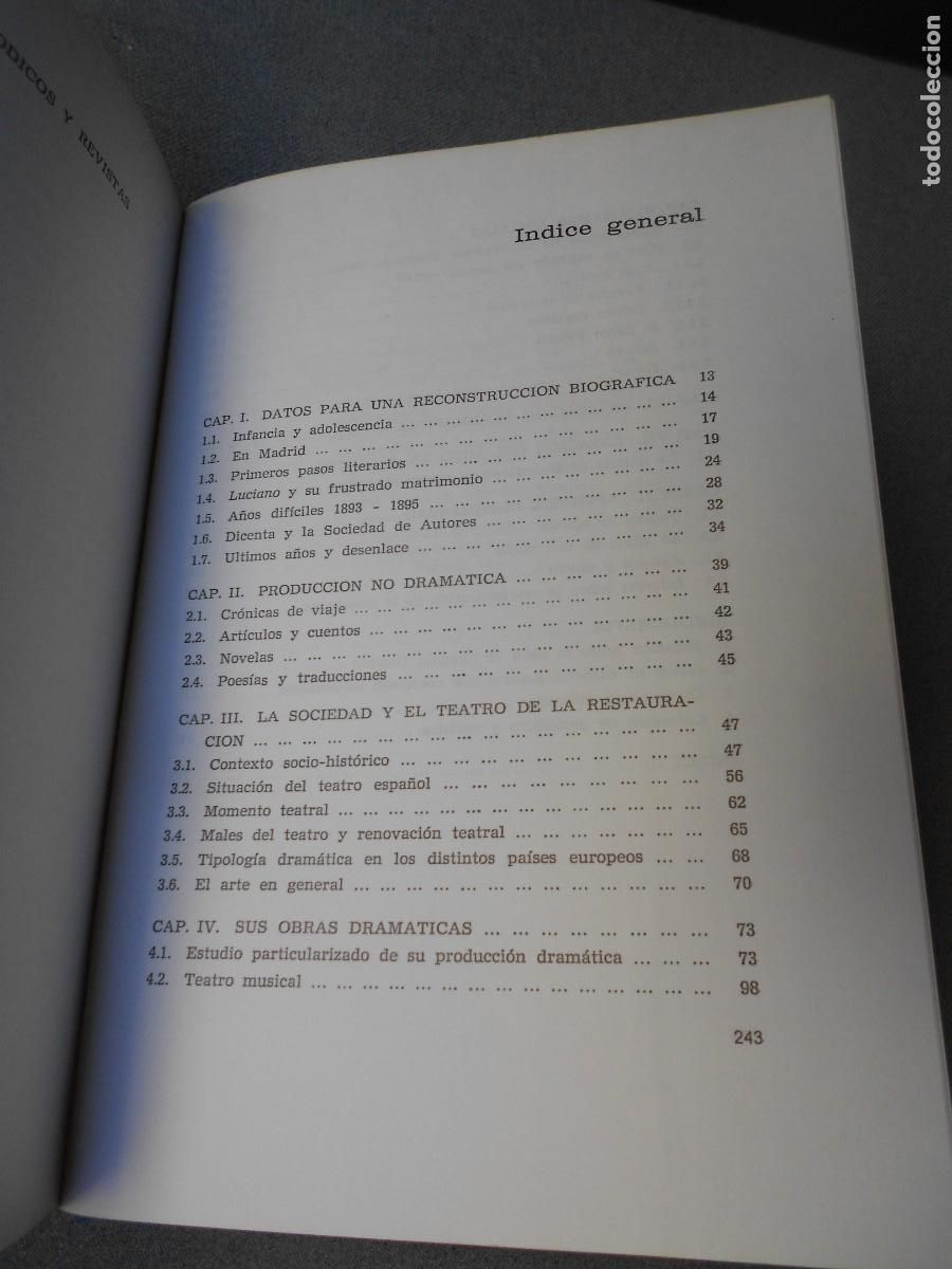 Libros de segunda mano: VIDA, TEATRO Y MITO DE JOAQUIN DICENTA - Foto 3