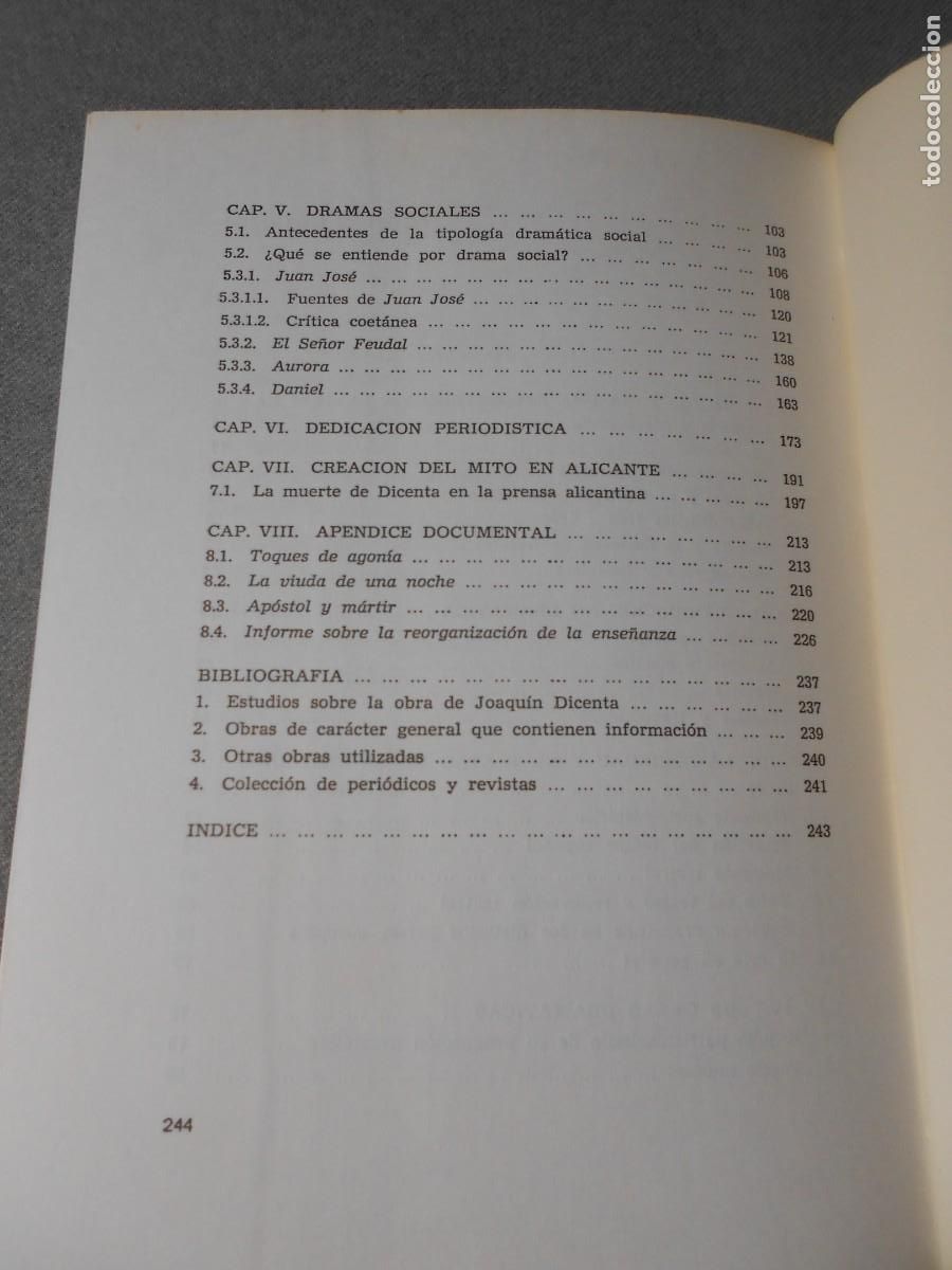 Libros de segunda mano: VIDA, TEATRO Y MITO DE JOAQUIN DICENTA - Foto 4