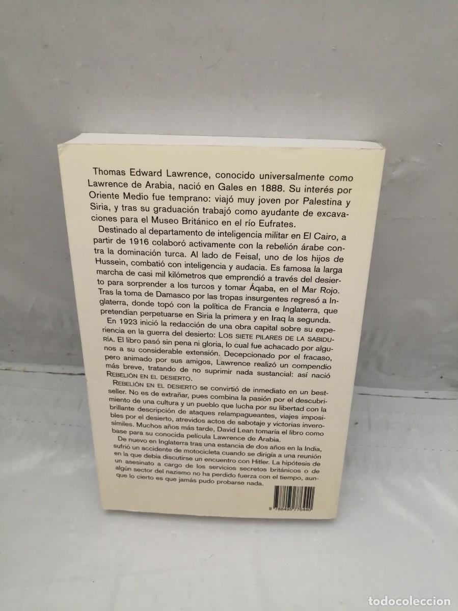 Libros de segunda mano: REBELI&Oacute;N EN EL DESIERTO (PRIMERA EDICI&Oacute;N) - Foto 2
