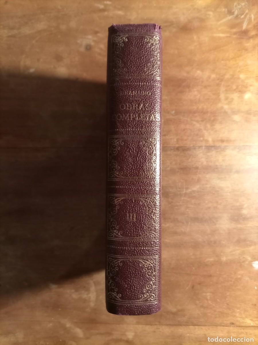 Libros de segunda mano: Miguel de Unamuno Obras completas III - Foto 1