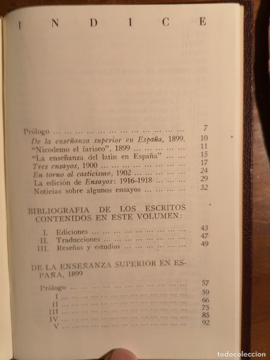 Libros de segunda mano: Miguel de Unamuno Obras completas III - Foto 10