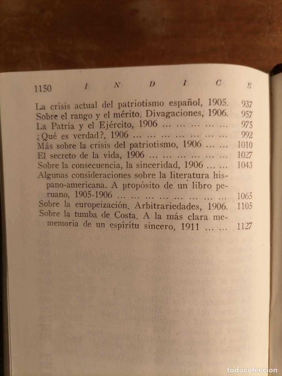 Libros de segunda mano: Miguel de Unamuno Obras completas III - Foto 13