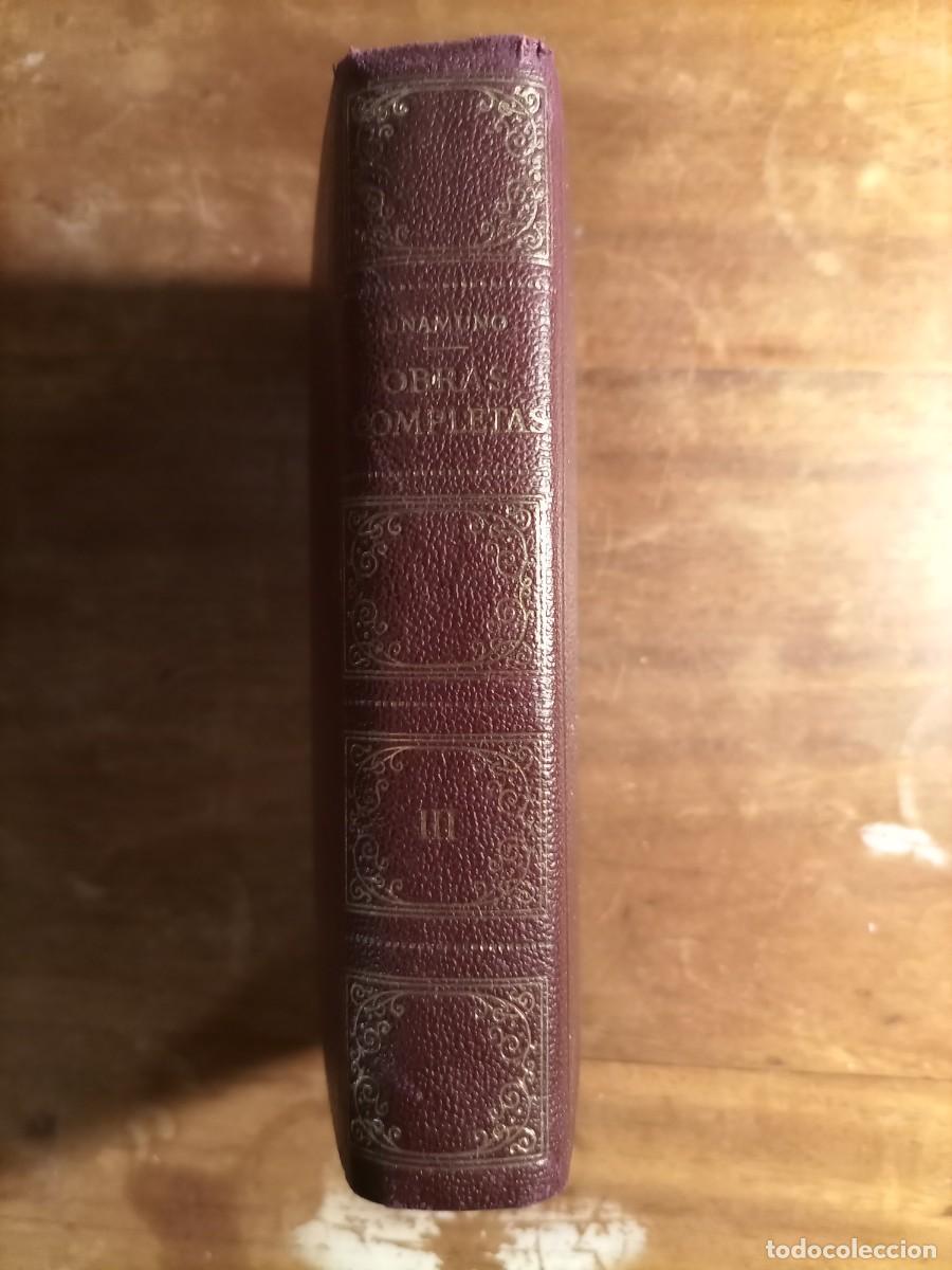 Libros de segunda mano: Miguel de Unamuno Obras completas III - Foto 15