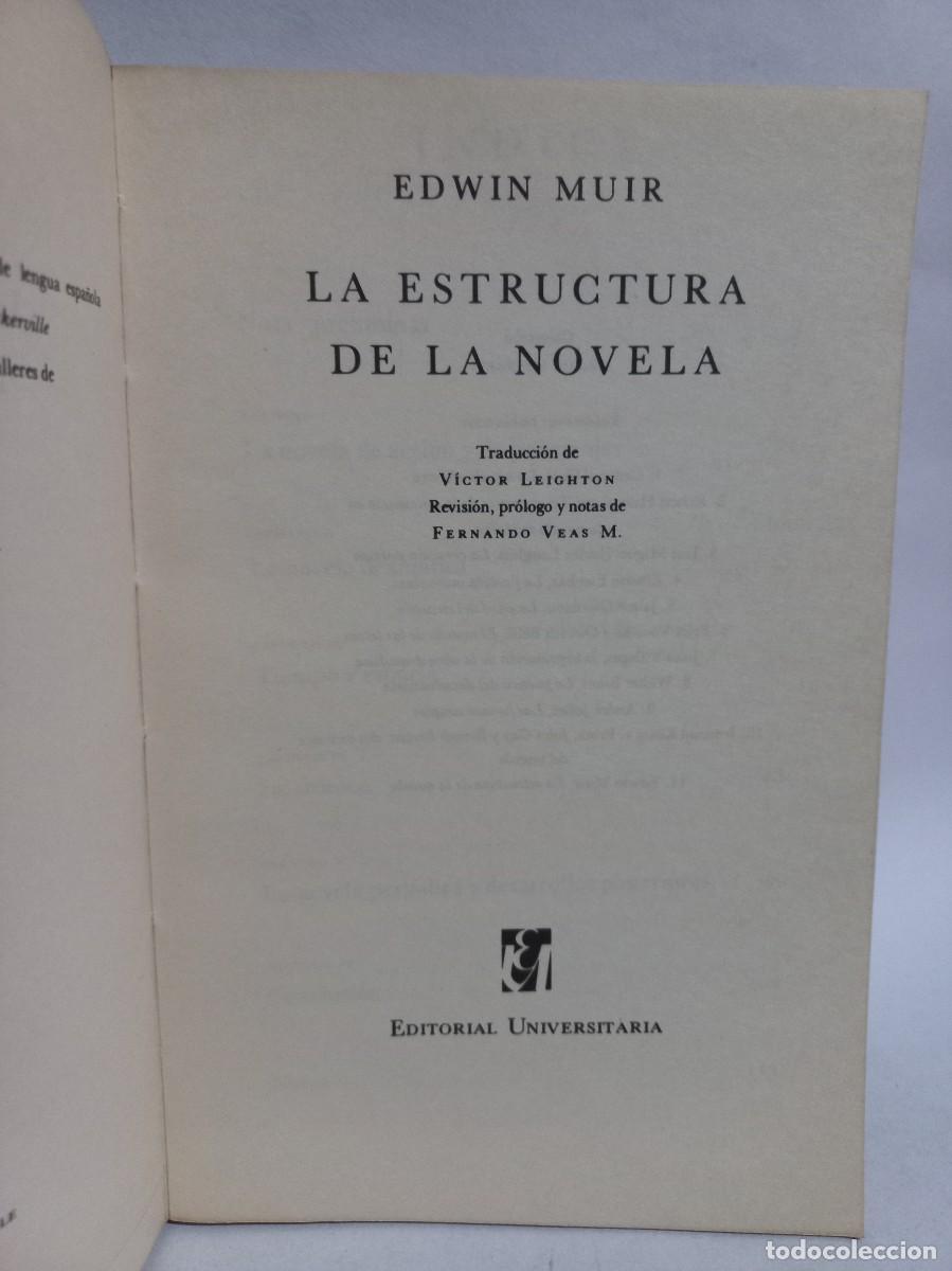 Libros de segunda mano: Edwin Muir - La Estructura de la Novela - Primera edici&oacute;n en espa&ntilde;ol - 1973 - Foto 3