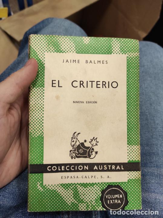 Libros de segunda mano: EL CRITERIO / JAIME BALMES / AUSTRAl - Foto 1
