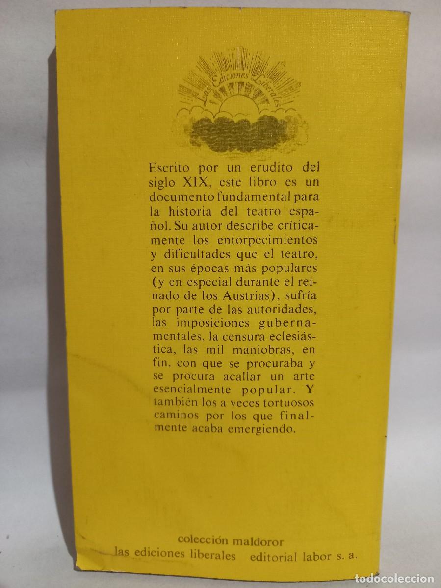 Libros de segunda mano: Casiano Pellicer - Tratado Historico sobre el Origen y Progreso de la Comdedia y del His.... - 1975 - Foto 4