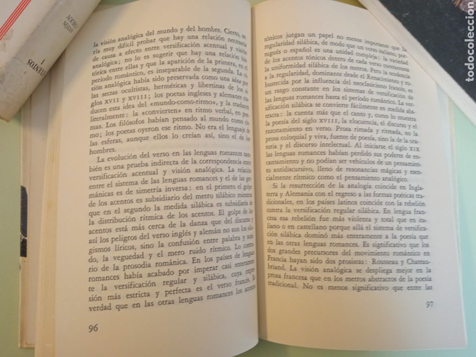 Libros de segunda mano: Los hijos del limo. Octavio Paz. - Foto 5