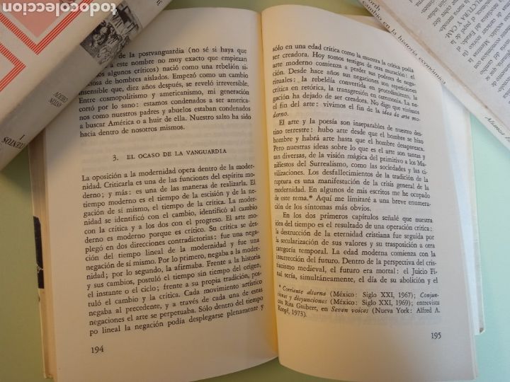 Libros de segunda mano: Los hijos del limo. Octavio Paz. - Foto 7