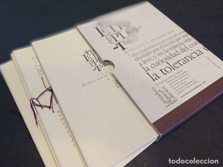 Libros de segunda mano: 2004 - AN&Oacute;NIMO. La letra de plomo. Di&aacute;logo y narraci&oacute;n - Foto 2