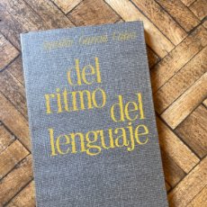 Libri di seconda mano: DEL RITMO DEL LENGUAJE - AGUSTÍN GARCÍA CALVO - LA GAYA CIENCIA (1975)