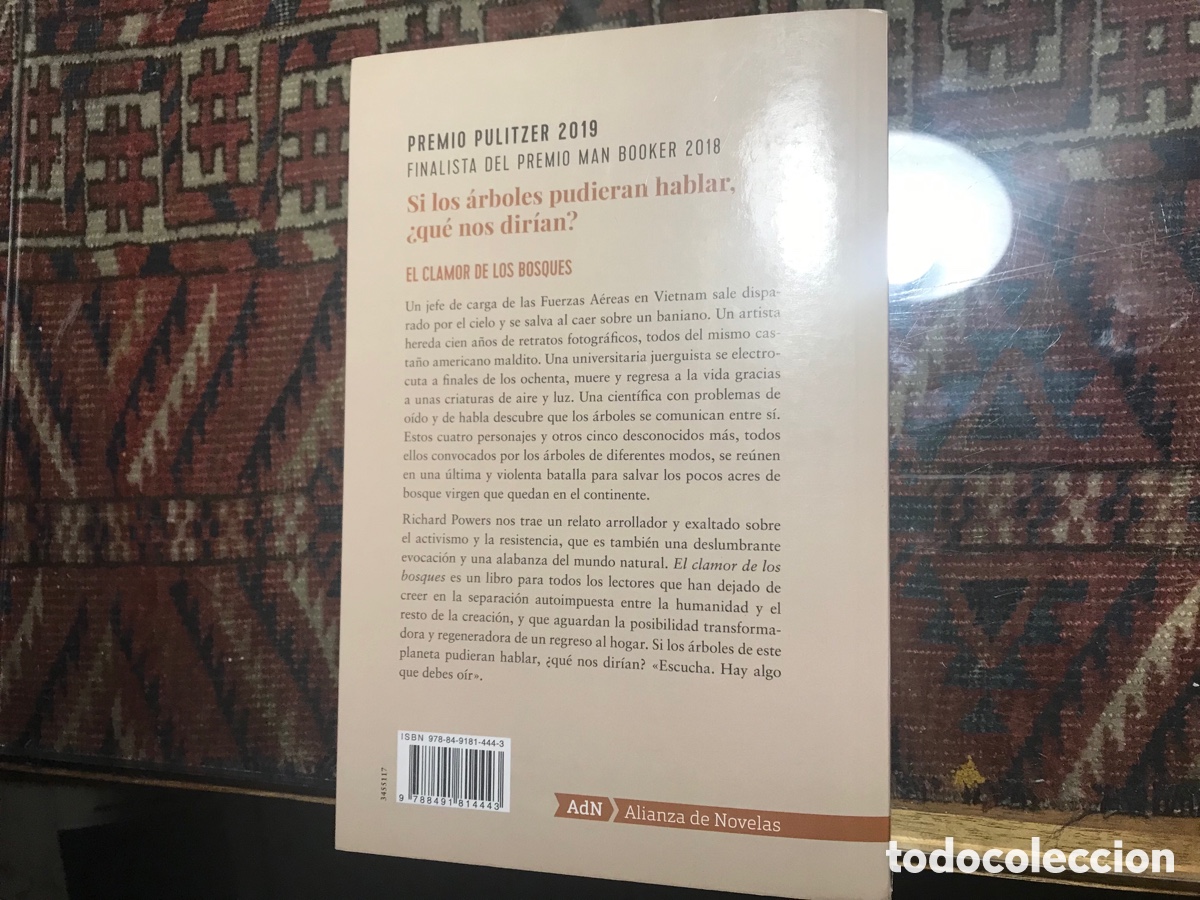 Libros de segunda mano: El clamor de los bosques. Richard Powers . ADN. Alianza de novelas - Foto 3