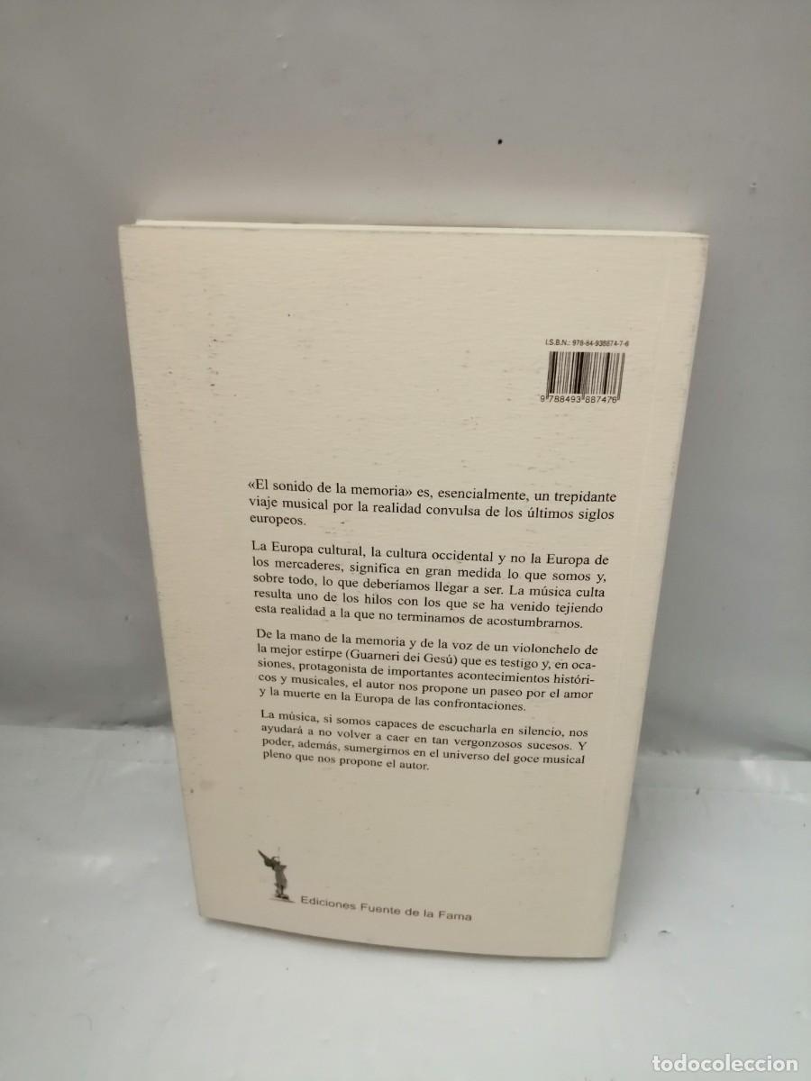 Libros de segunda mano: EL SONIDO DE LA MEMORIA - Foto 2