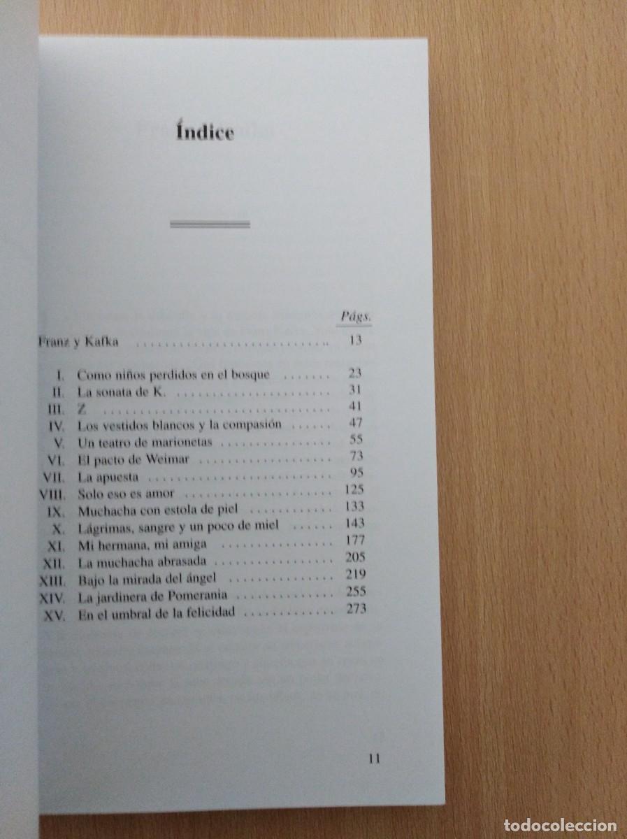 Libros de segunda mano: KAFKA Y LAS MUCHACHAS. Daniel Desmarquest - Foto 4