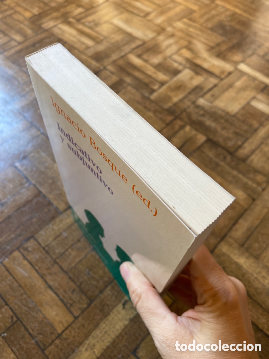 Libros de segunda mano: Indicativo y subjuntivo - Ignacio Bosque - Taurus (1990) - Foto 6