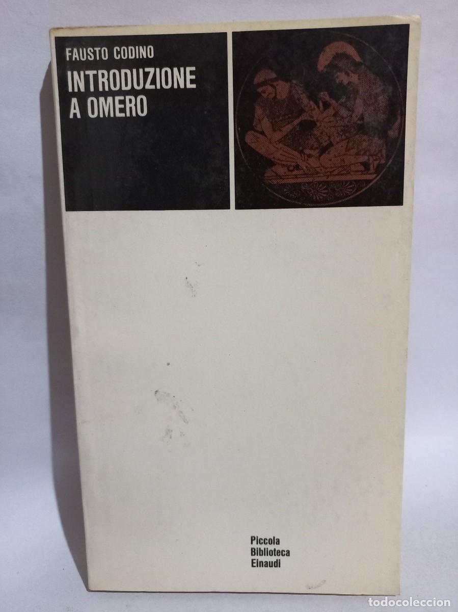 Libros de segunda mano: Fausto Codino - Introduzione a Omero - 1968 - Foto 1