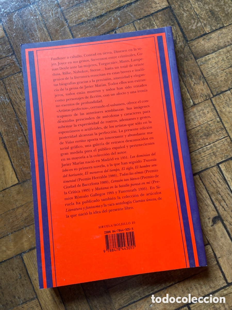 Libros de segunda mano: Vidas escritas - Javier Mar&iacute;as - Siruela (1996) - Foto 5