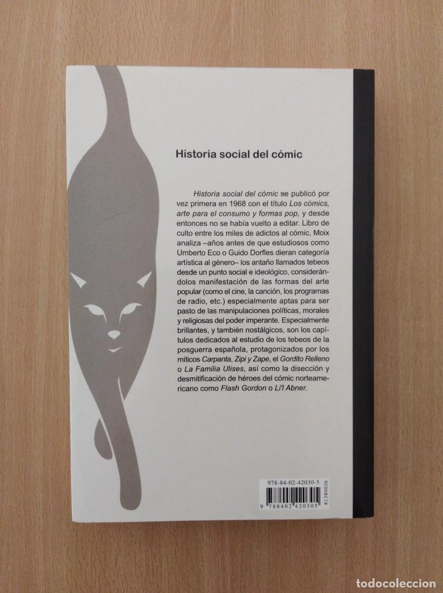 Libros de segunda mano: HISTORIA SOCIAL DEL C&Oacute;MIC. Terenci Moix - Foto 2