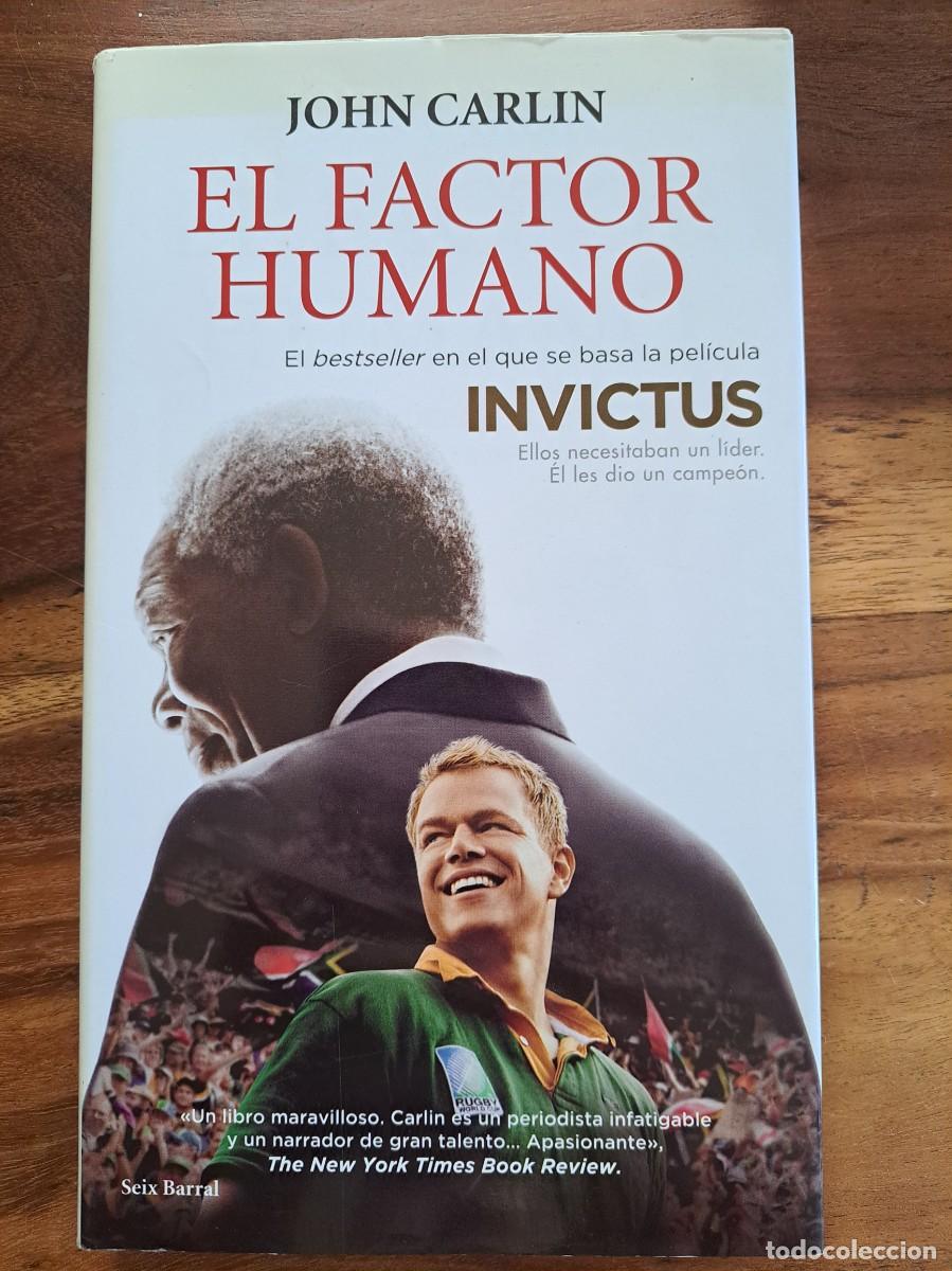 Libros de segunda mano: El factor humano. John Carlin. Seix Barral. - Foto 1