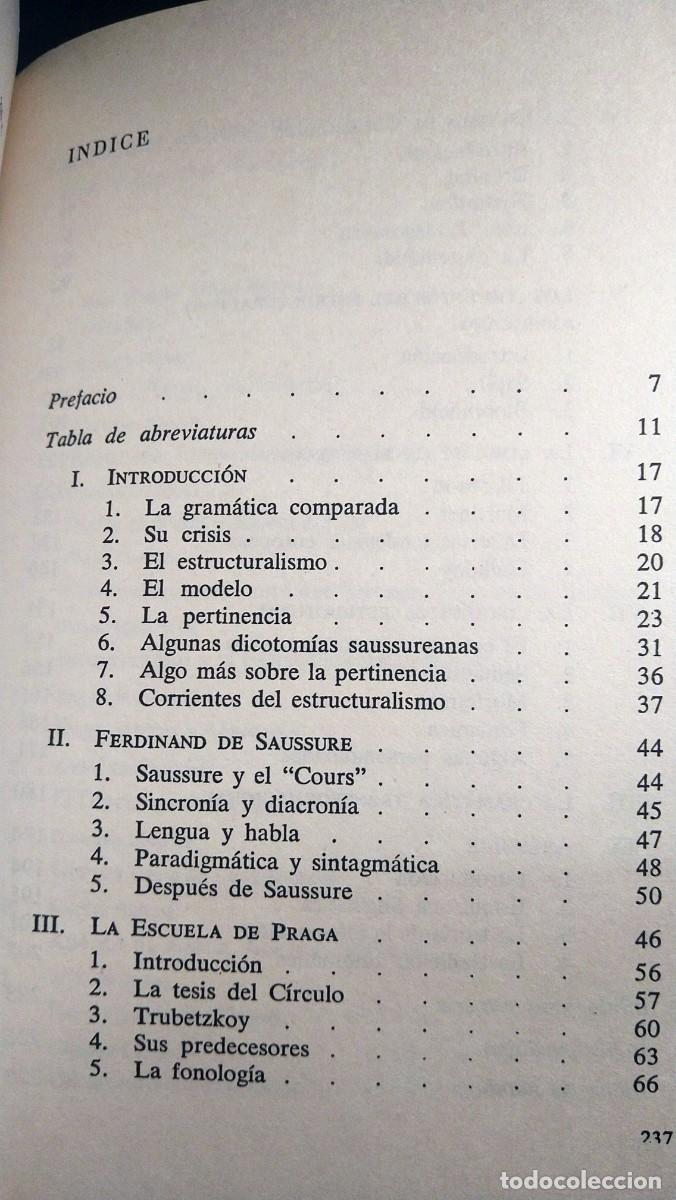 Libros de segunda mano: LA LINGUISTICA ESTRUCTURAL - GIULIO C. LEPSCHY - Foto 3