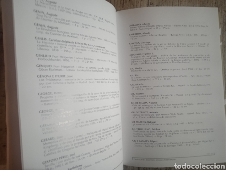 Libros de segunda mano: Cat&aacute;logo da Biblioteca de Emilia Pardo Baz&aacute;n. - Foto 6