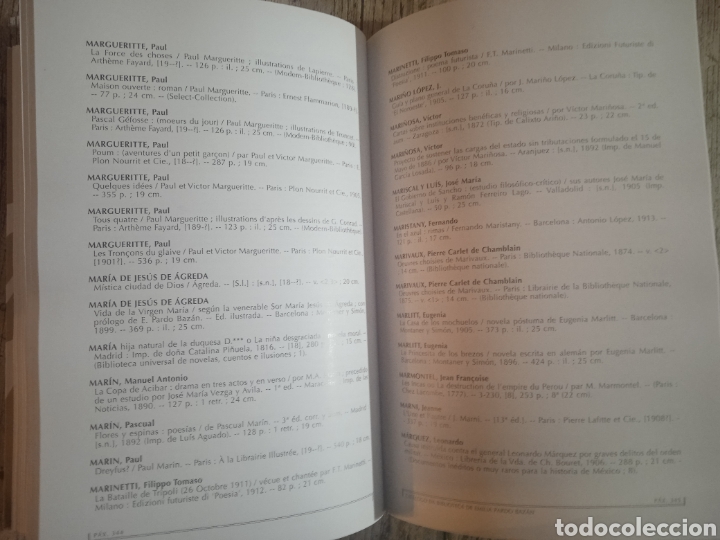 Libros de segunda mano: Cat&aacute;logo da Biblioteca de Emilia Pardo Baz&aacute;n. - Foto 7