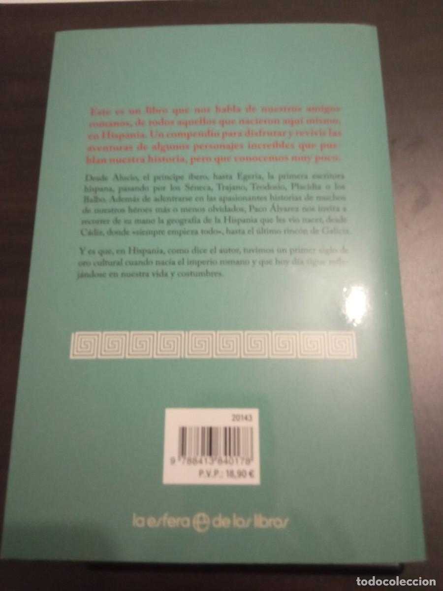 Libros de segunda mano: ROMANOS DE AQUI. Paco Alvarez. La esfera de los libros. - Foto 2