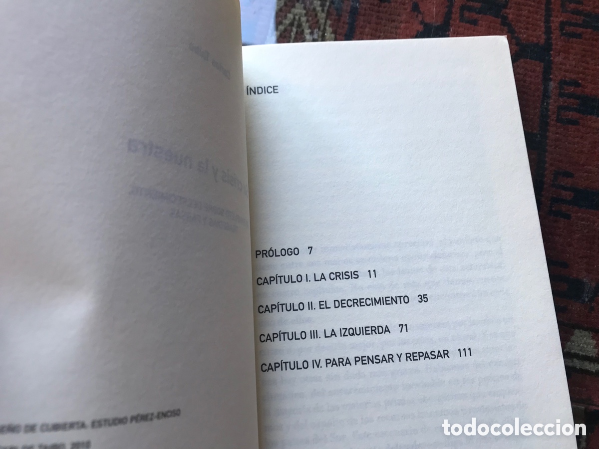Libros de segunda mano: Su crisis y la nuestra. Carlos Taibo. Catarata - Foto 4