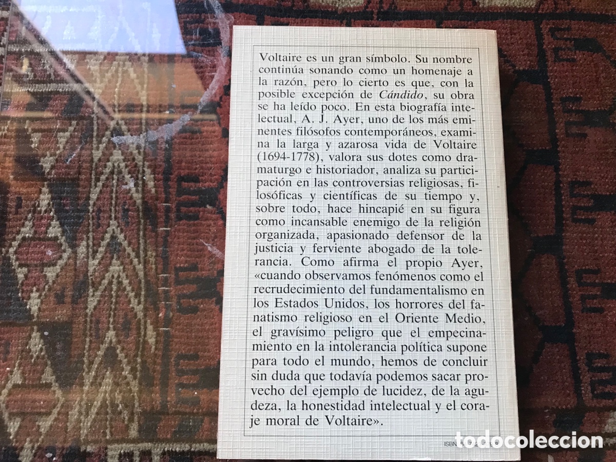 Libros de segunda mano: Voltaire. A. J. Ayer. Cr&iacute;tica - Foto 3