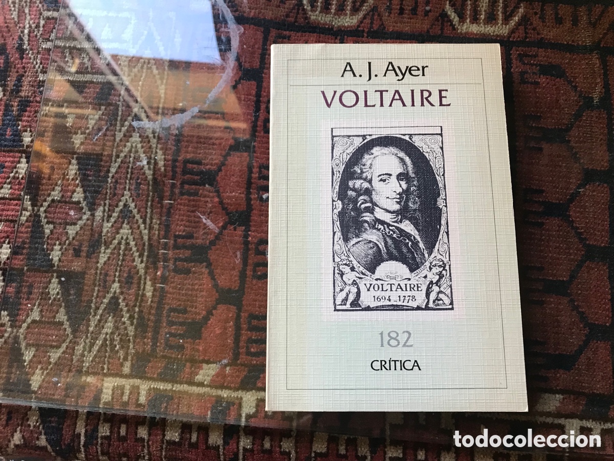 Libros de segunda mano: Voltaire. A. J. Ayer. Cr&iacute;tica - Foto 1