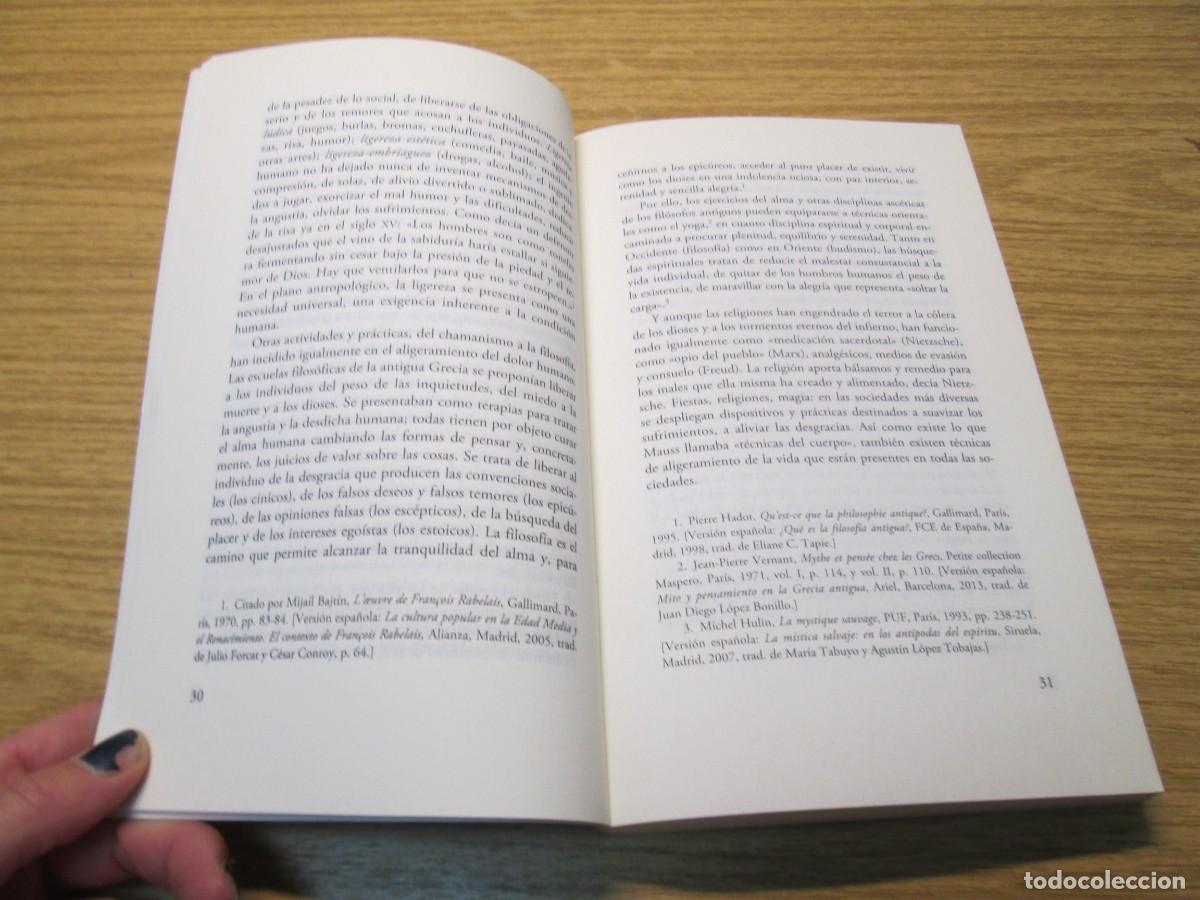 Libros de segunda mano: GILLES LIPOVETSKY. DE LA LIGEREZA. EDITORIAL ANAGRAMA 2016 - Foto 5