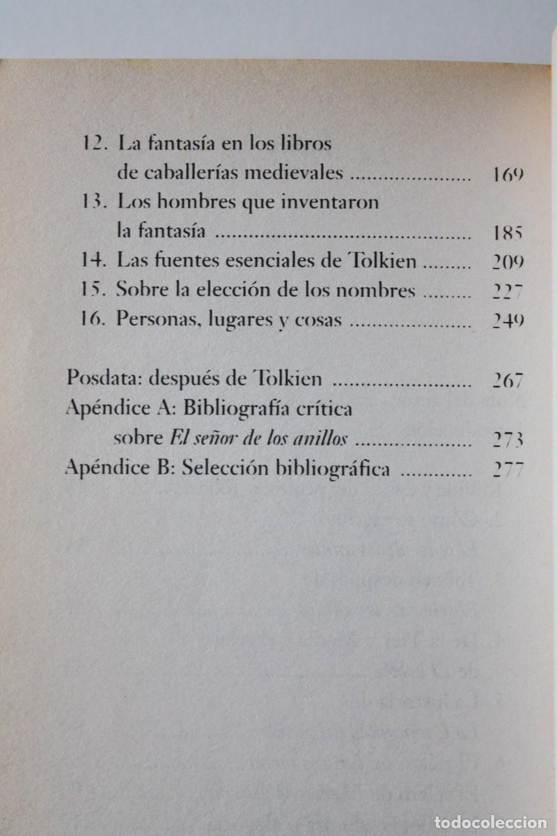 Libros de segunda mano: Lin Carter - Tolkien. El origen de El se&ntilde;or de los anillos - Ediciones B - Foto 5