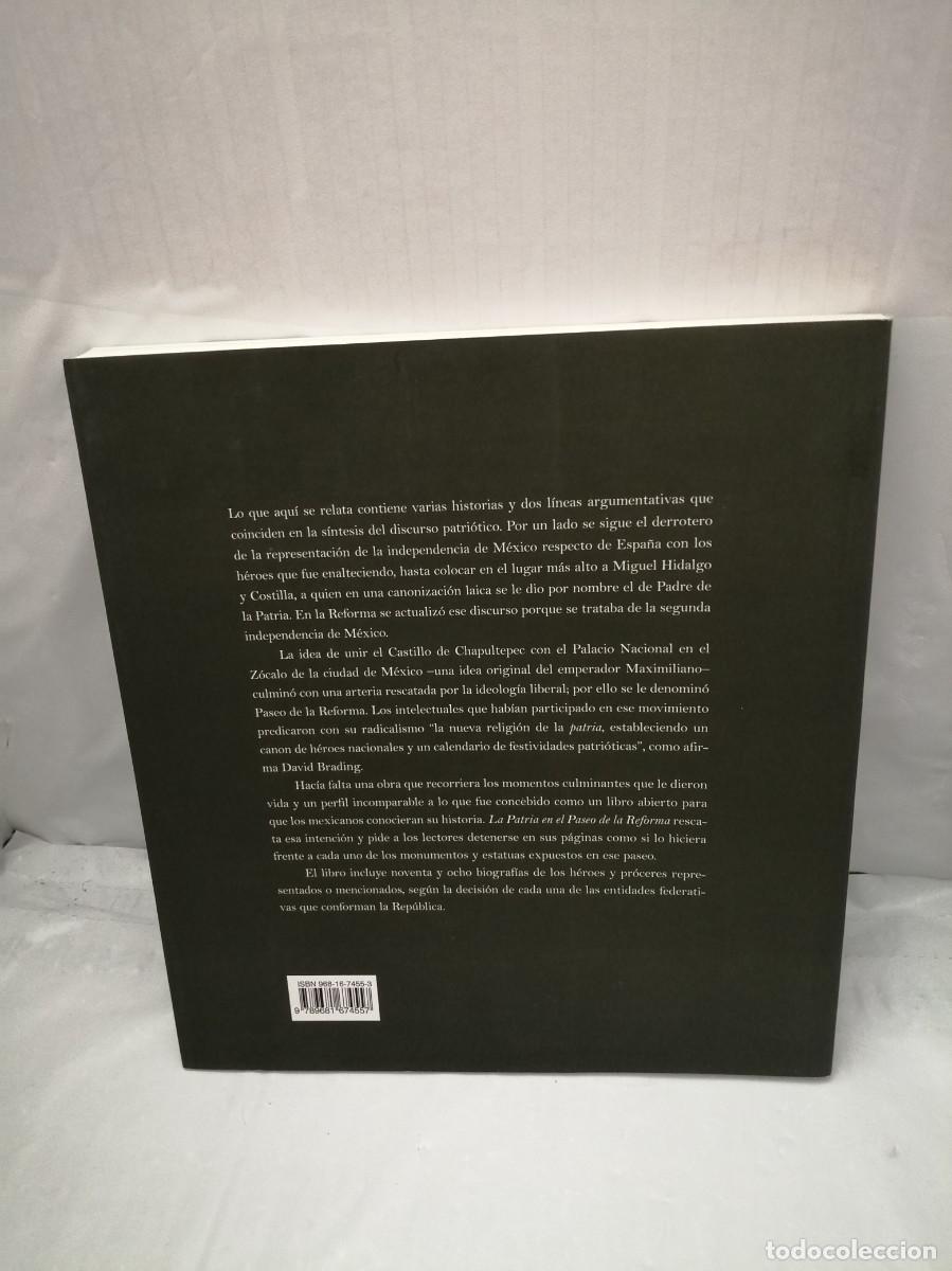Libros de segunda mano: LA PATRIA EN EL PASEO DE LA REFORMA - Foto 2