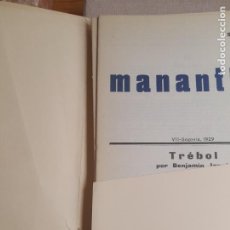Libros de segunda mano: EL MANANTIAL. FACSIMIL REVISTA SEGOVIA 1928 1929. VER DETALLES.. Lote 379700259