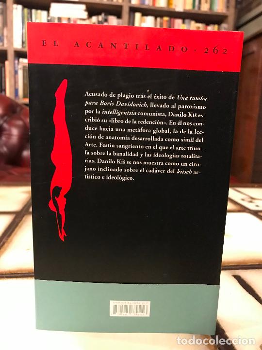 Libros de segunda mano: Lecci&oacute;n de anatom&iacute;a. Danilo Kis. Acantilado - Foto 2