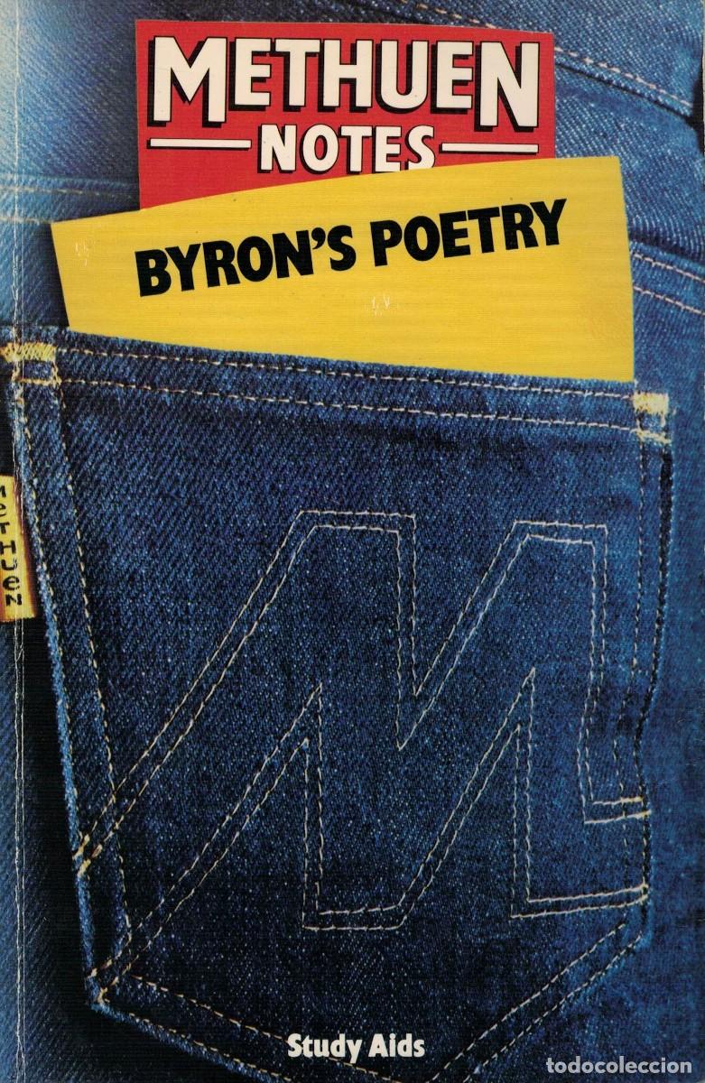 Libros de segunda mano: Notes on Byron's Poetry. Methuen. Study Aids / Notas sobre la poes&iacute;a de Lord Byron