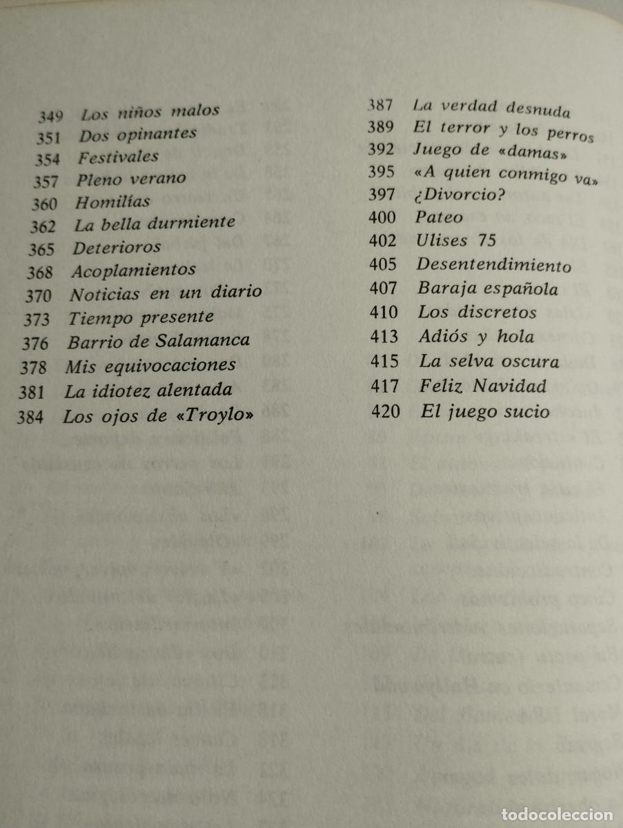 Libros de segunda mano: TEXTO Y PRETEXTO (ANTONIO GALA) - Foto 6