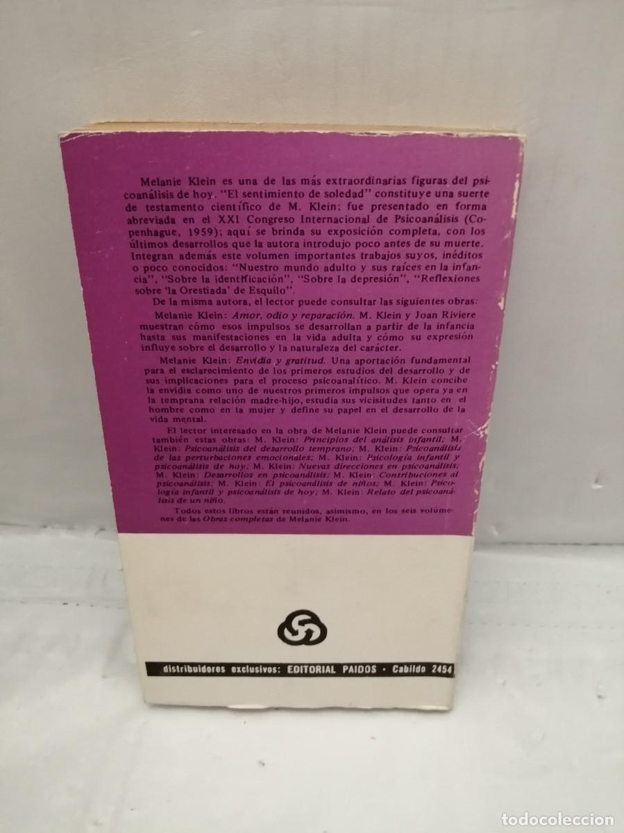 Libros de segunda mano: EL SENTIMIENTO DE SOLEDAD Y OTROS ENSAYOS - Foto 2